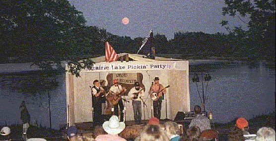 Holton, Kansas May 1996 Prairie Lake 
Pickin Party Festival 'Bluegrass Moon'